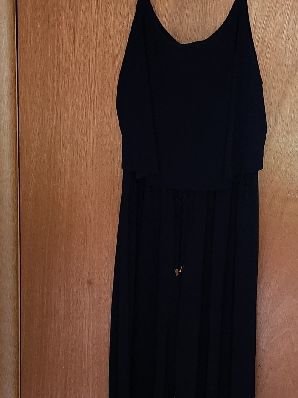 City Triangles Women Cute Navy Sleeveless Jumpsuit Size M